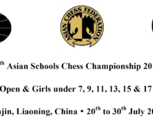 13th Asian Schools Chess Championships
