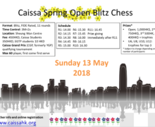 Caissa Spring Open Blitz Chess