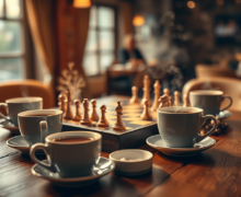 Coffee Chess Session at Smithfield